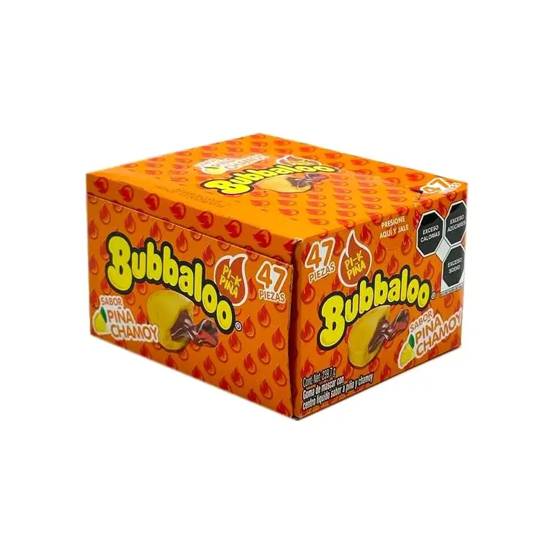 Bubbaloo Chicle Pik-Pina | 47ct, Box