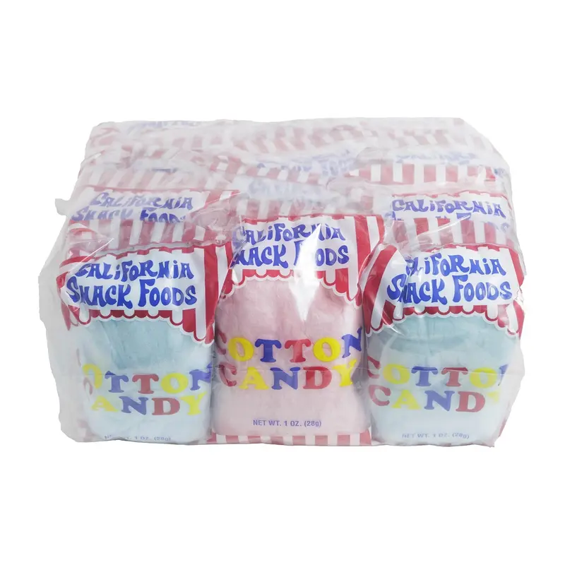 California Snack Foods Cotton Candy | 1oz, 12ct, Case