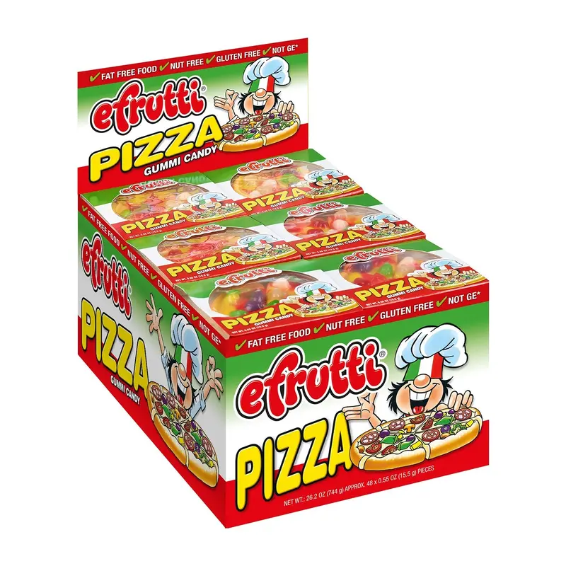 Efrutti Gummy Pizza Box | 48ct, Box