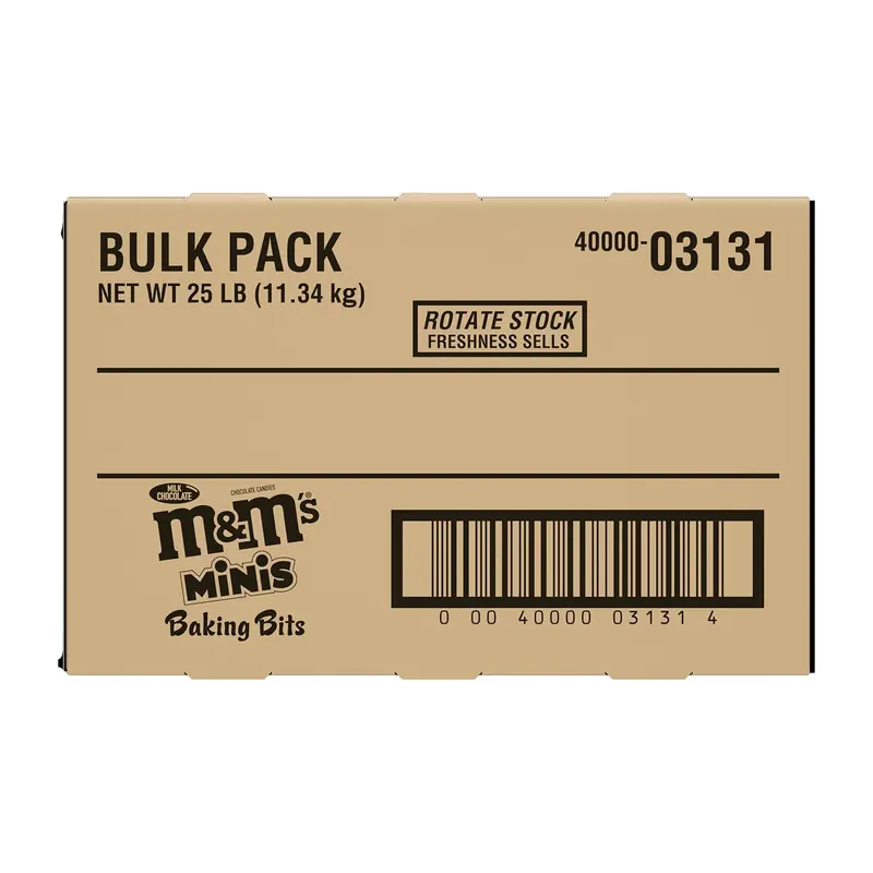 M&M's Minis Milk Chocolate | 25lb, Case
