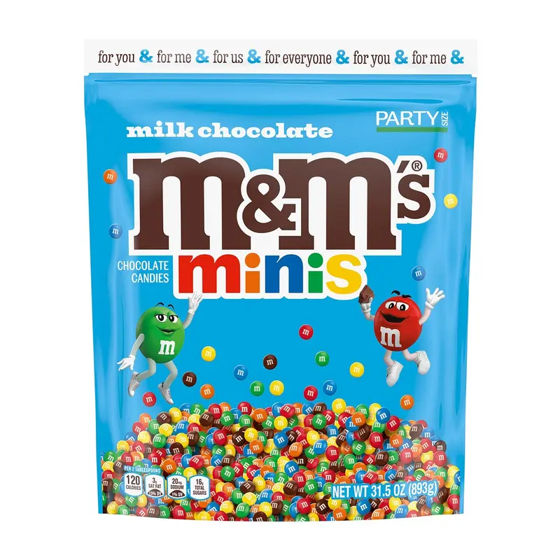 M&M's Minis Milk Chocolate Bag | 31.5oz, Bag