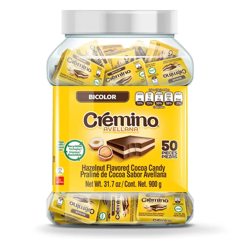 Nutresa Cremino Jar | 50ct, Tub