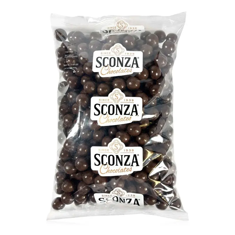 Sconza Milk Chocolate Almonds | 5lb, Bag