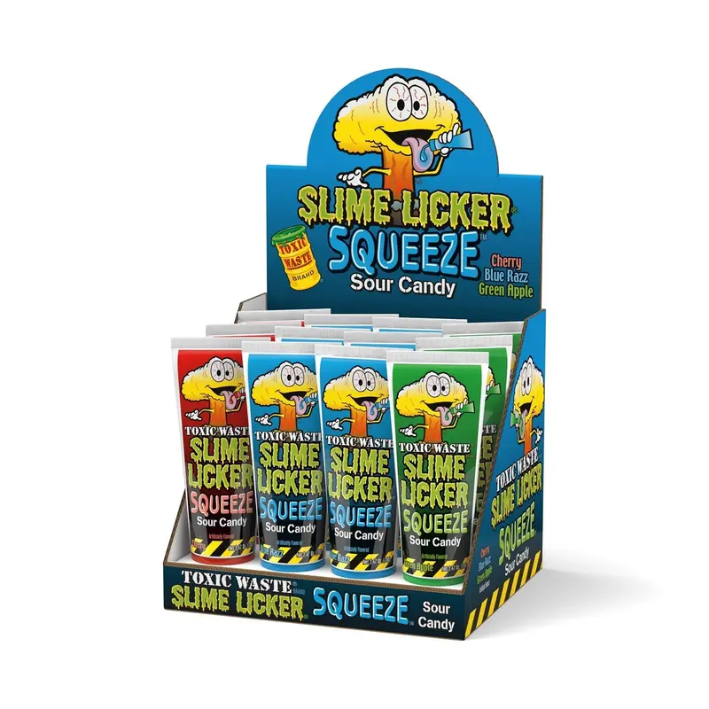 Toxic Waste Sour Squeeze Slime | 2.47oz, 12ct, Box