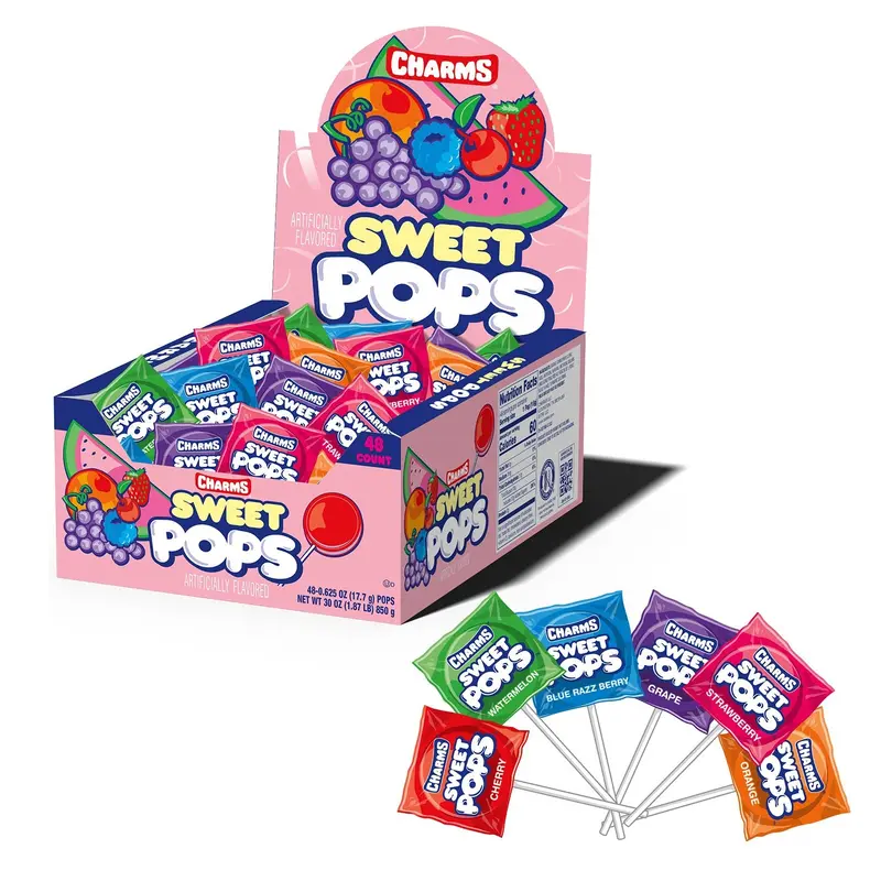 Charms Blow Pop Sweet Pops | 48ct, Box