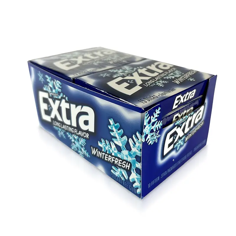 Extra Winterfresh Gum (15 Stick, Sugar Free) | 10ct, Box