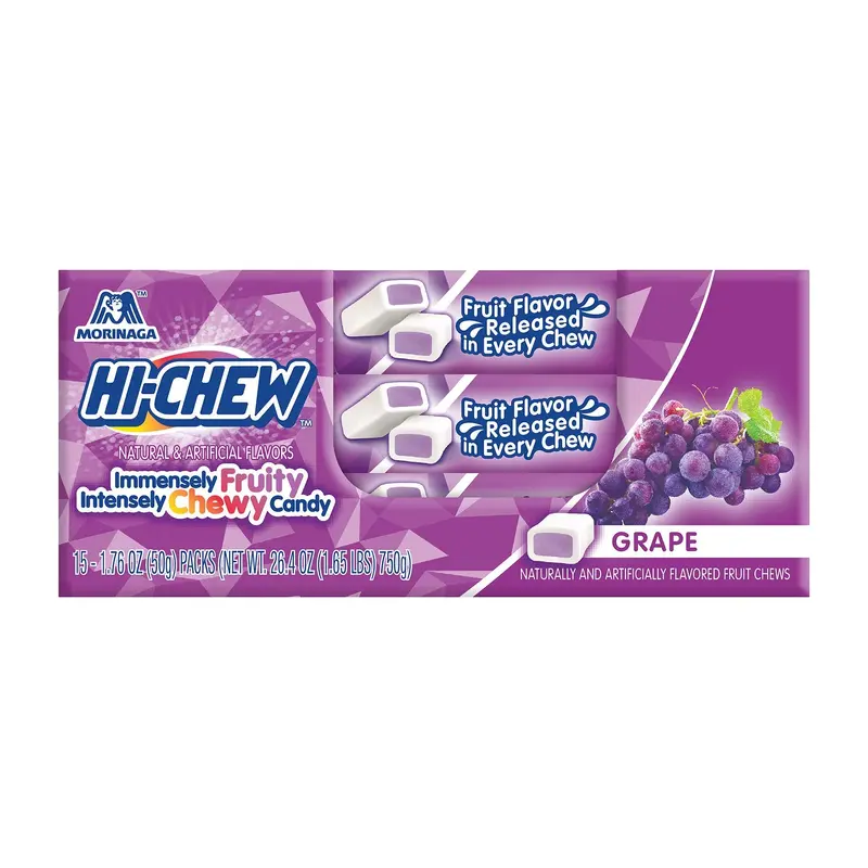 Hi-Chew Grape Bar | 15ct, Box