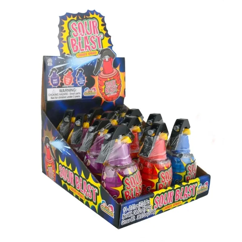 Kidsmania Sour Blast Candy Spray | 12ct, Box