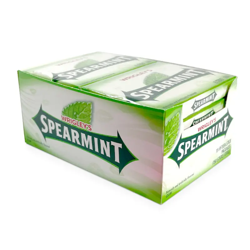 Spearmint Gum (15 Stick) | 10ct, Box