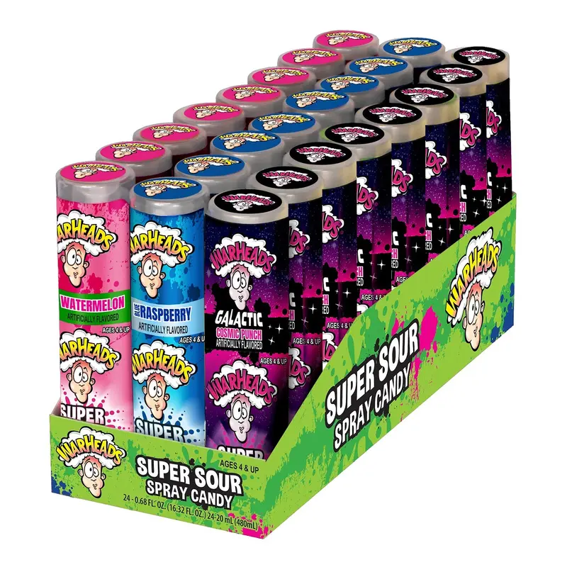 Warheads Super Sour Spray | 24ct, Box