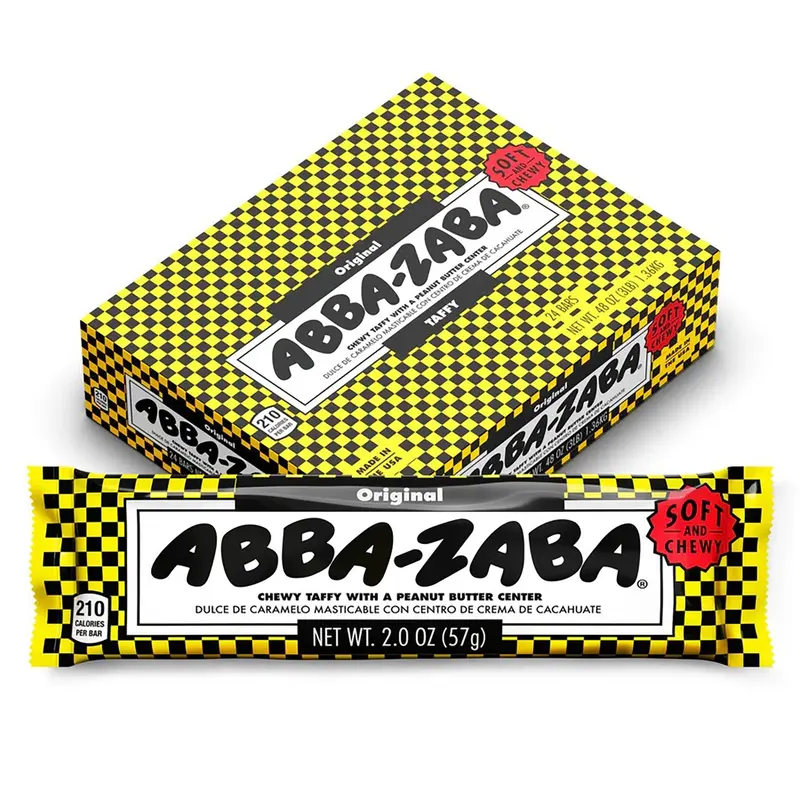 Annabelle's Abba-Zaba Original Candy Bar | 24ct, Box
