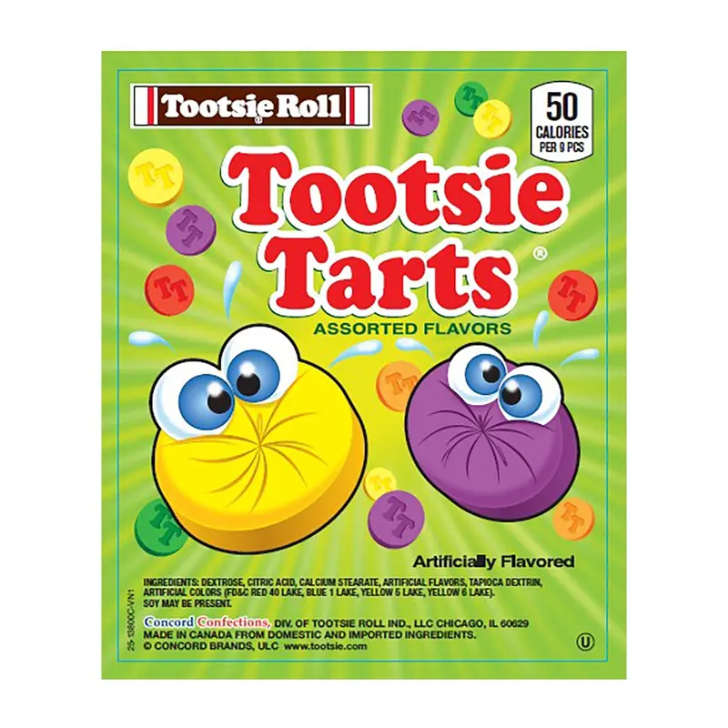 Charms Tootsie Tarts Coated | 3lb, Bag