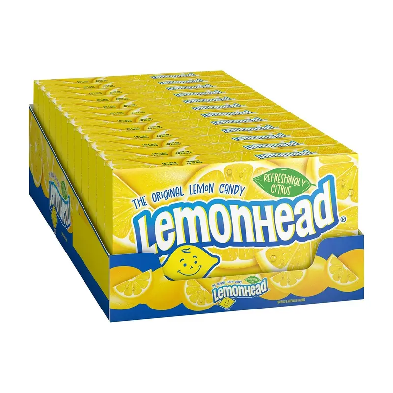 Ferrara Lemonheads Box | 5oz, 12ct, Case