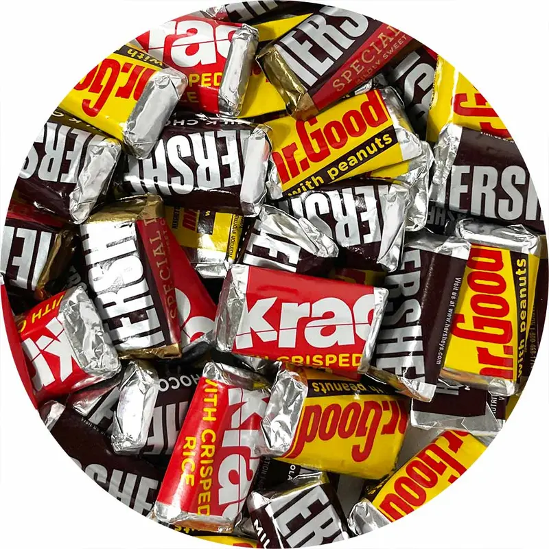 Hershey Miniature Bar Assorted | 4.17lb, Bag