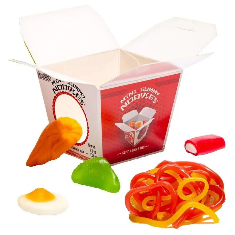 Raindrops Gummy Noodles Mini | 3.88oz, Each