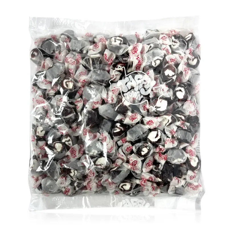 Taffy Town Salt Water Taffy Licorice Swirls | 2.5lb, Bag