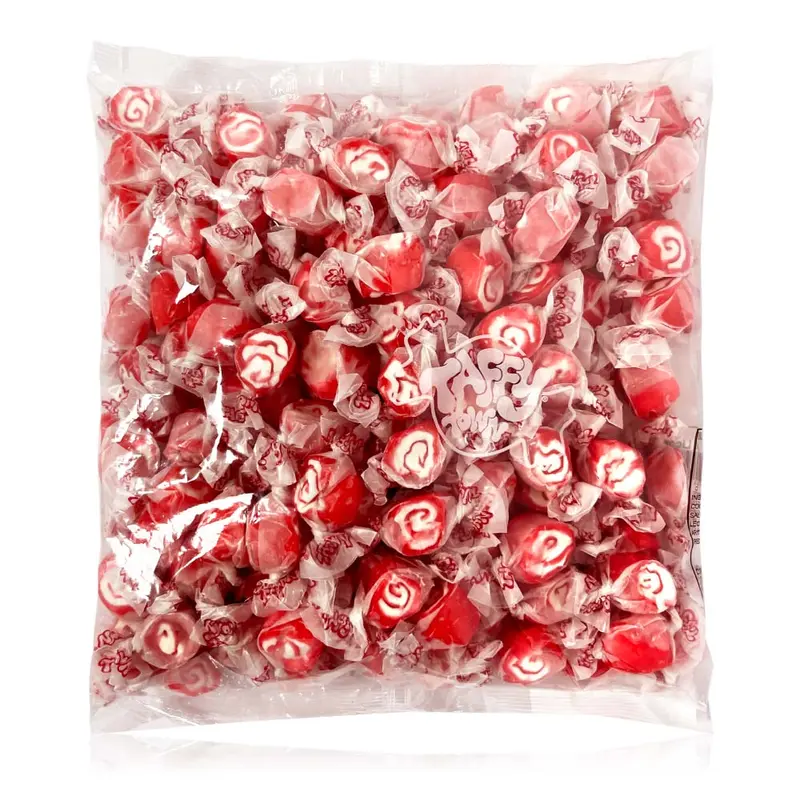 Taffy Town Salt Water Taffy Red Licorice Swirl | 2.5lb, Bag