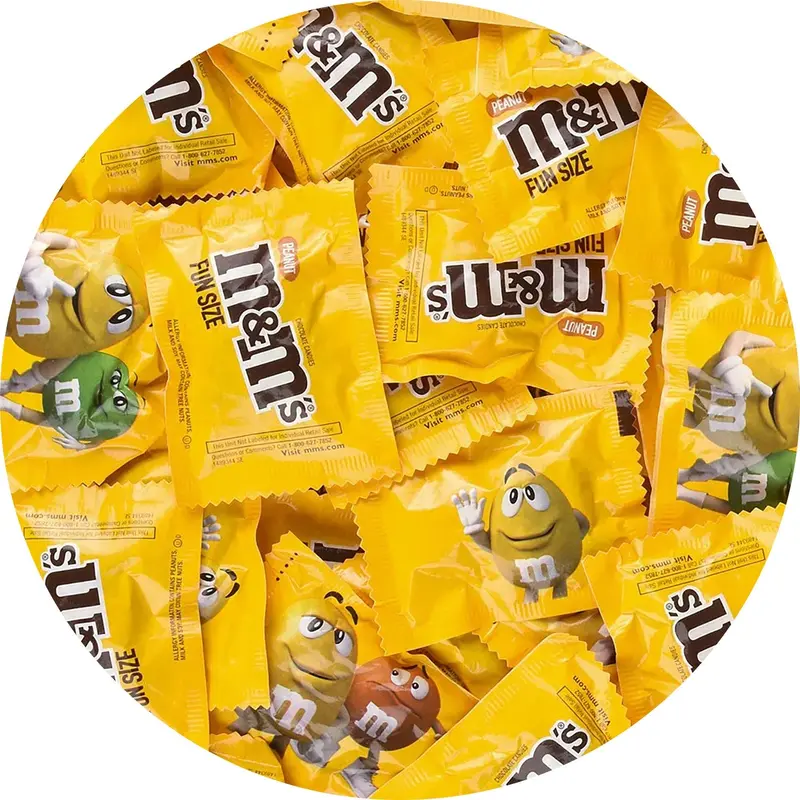 M&M's Peanut Fun Size | 23lb, Case