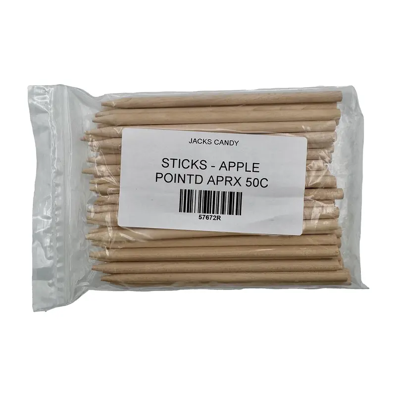Sticks Apple Pointd Aproximated | 50ct, Bag