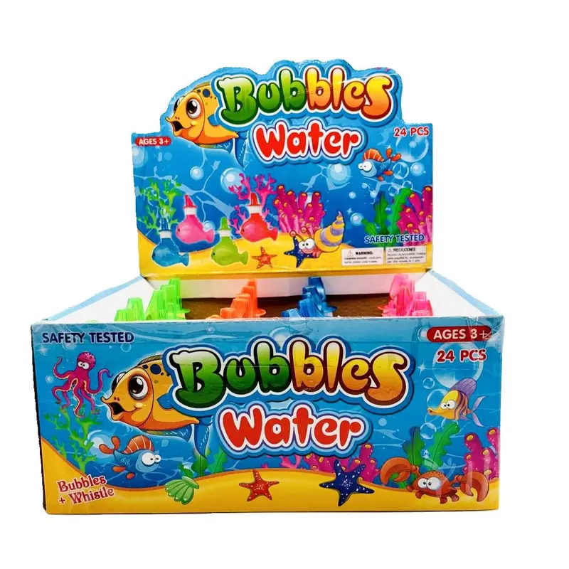 Whistle Bubbles Fish | 24ct, Box