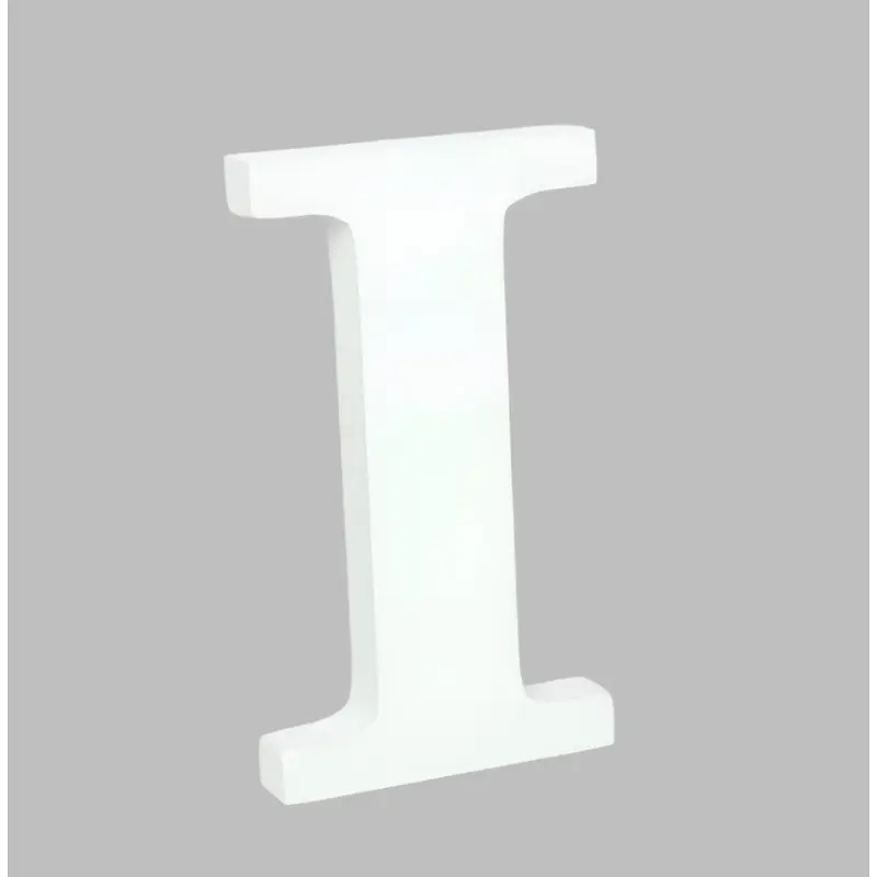 Wooden Letter I (7.5") | Bag