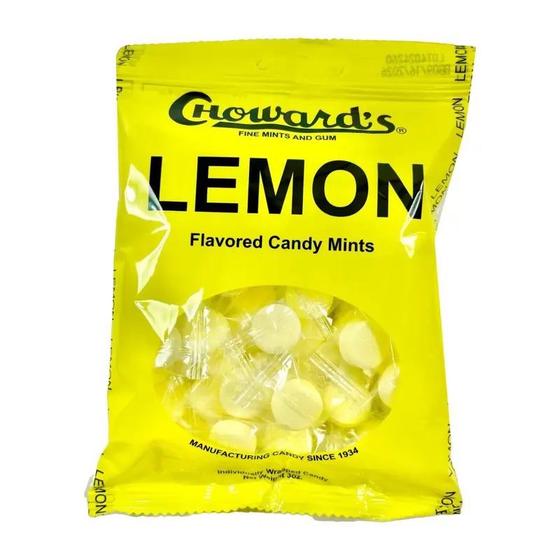 C Howard Lemon Mints | 3oz, 12ct, Case