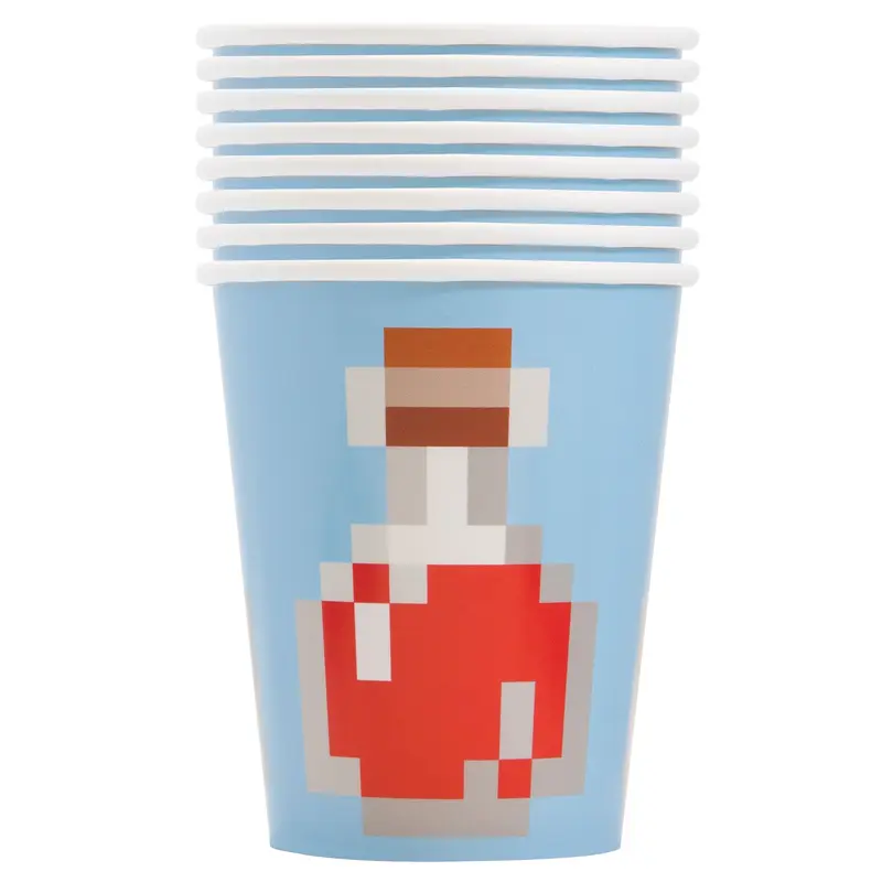 Cup 9z 8ct - Minecraft