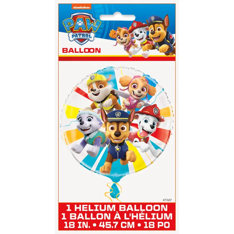 Foil Balloon 18" - Paw Patrol