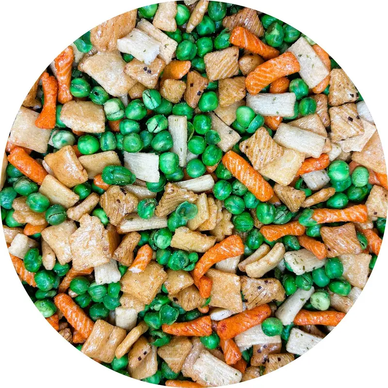 Jack's Snack Mix Asian Mix with Peas | 25lb, Case