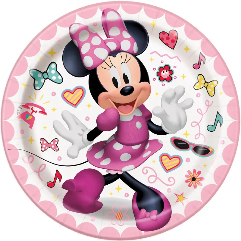 Plate 7" 8ct - Minnie