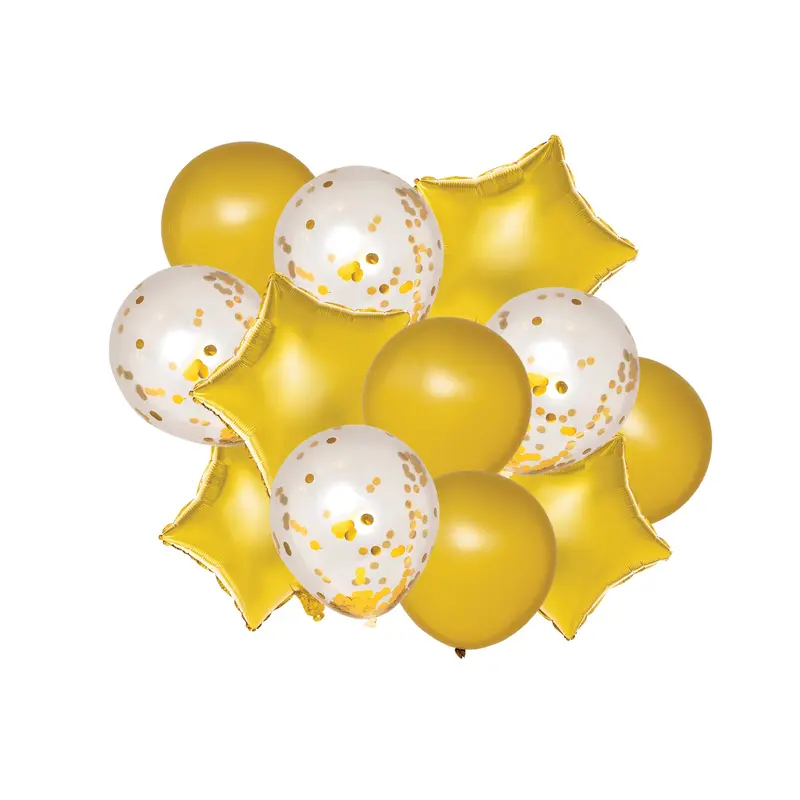Balloon Bouquet-Gold
