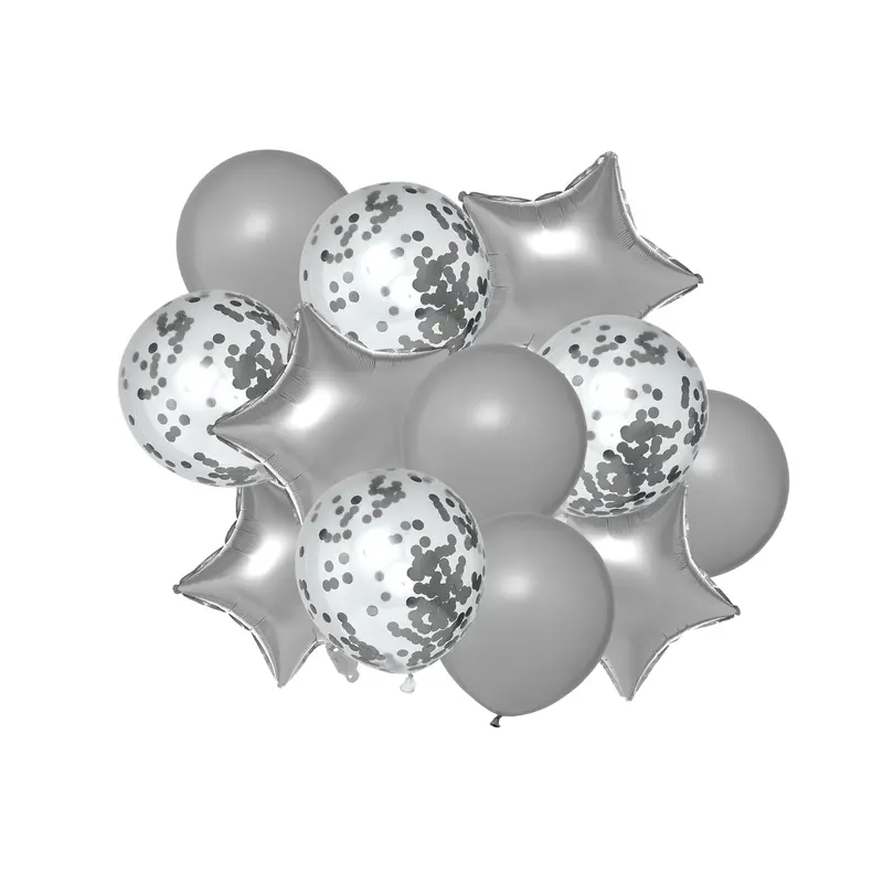 Balloon Bouquet-Silver