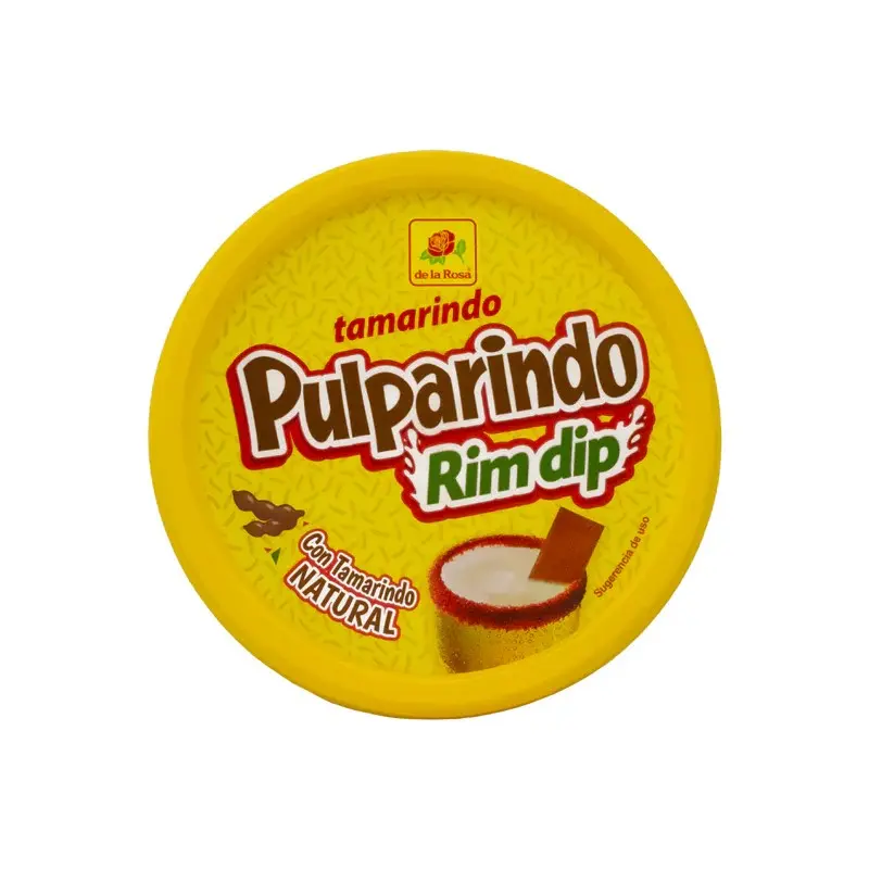 De La Rosa Pulparindo Rim Tamarindo 8.82z | 1ct, Tub
