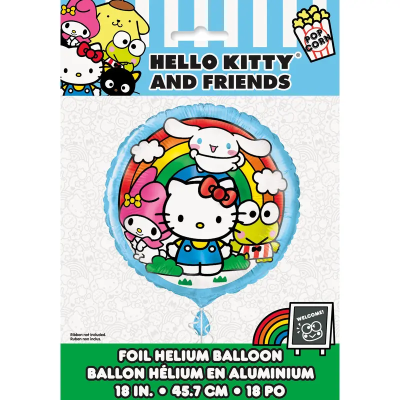 Foil Balloon 18" - Hello Kitty Friend