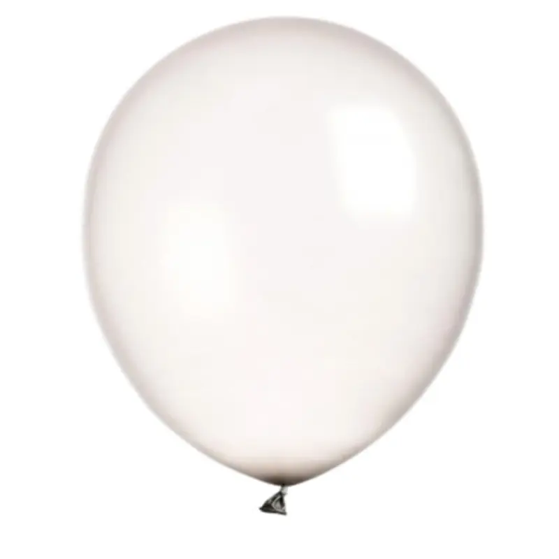 Latex Balloon 9 inch 100ct-Clear