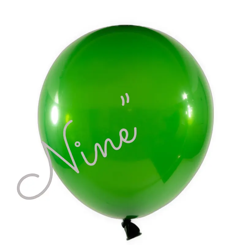 Latex Balloon 9 inch 100ct-Emerald