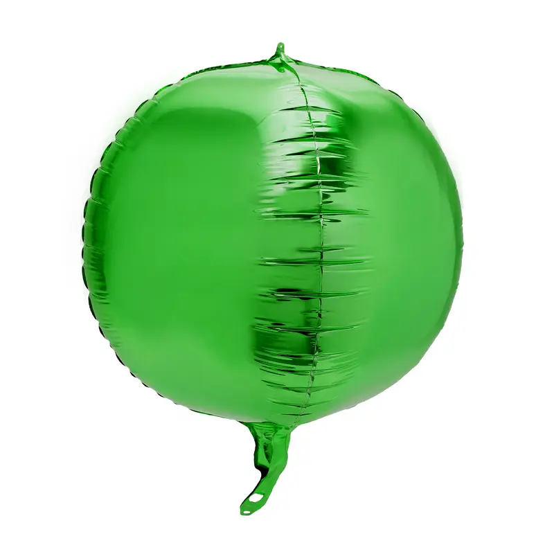 4D Sphere Mylar Balloon 16 inch-Green