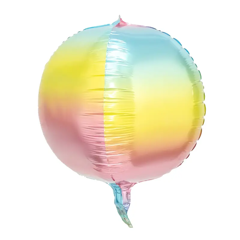 4D Sphere Mylar Balloon 8 inch-Assorted