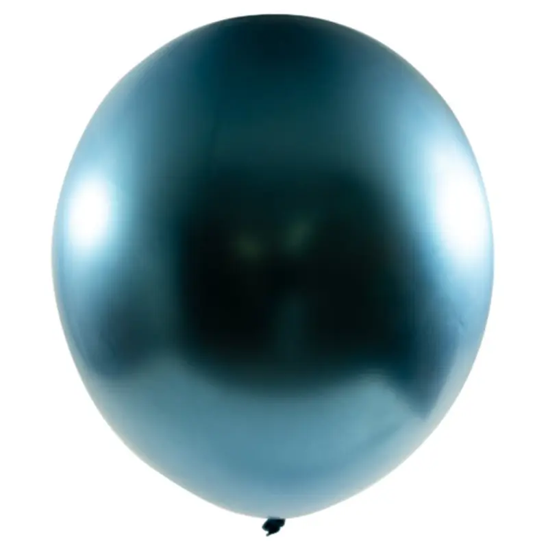 Chrome Latex Balloon 36 inch 2ct-Blue