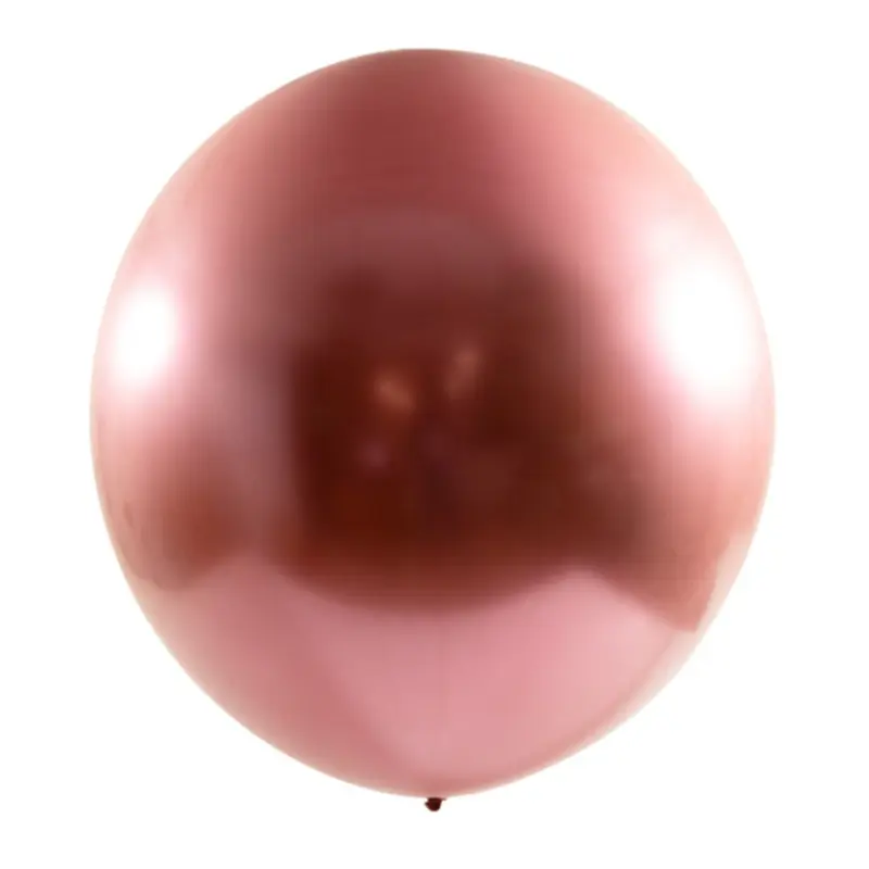 Chrome Latex Balloon 36 inch 2ct-Red