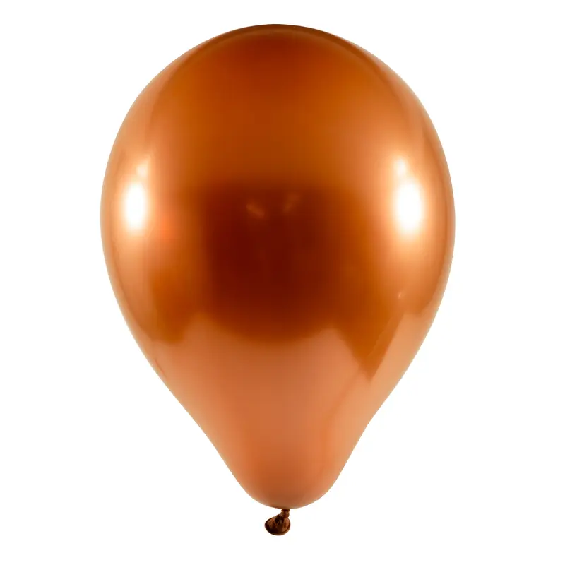 Chrome Latex Balloon 5 inch 50ct-Rose