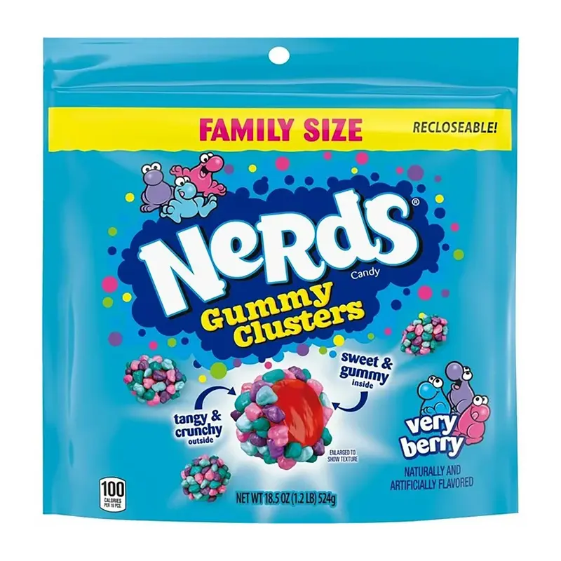 Ferrara Nerds Very Berry Gummy Clusters | 18.5oz, Bag