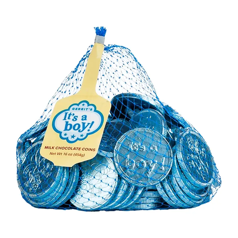 Gerrit's Chocolate Coins (1.5") It's A Boy | 1lb, Bag