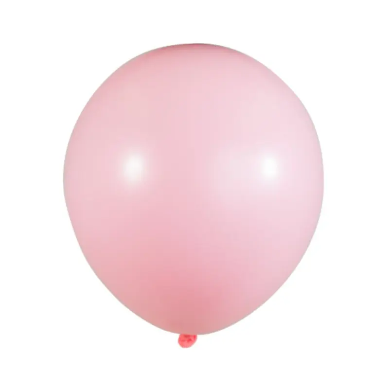 Macaron Latex Balloon 10 inch 100ct-Pink