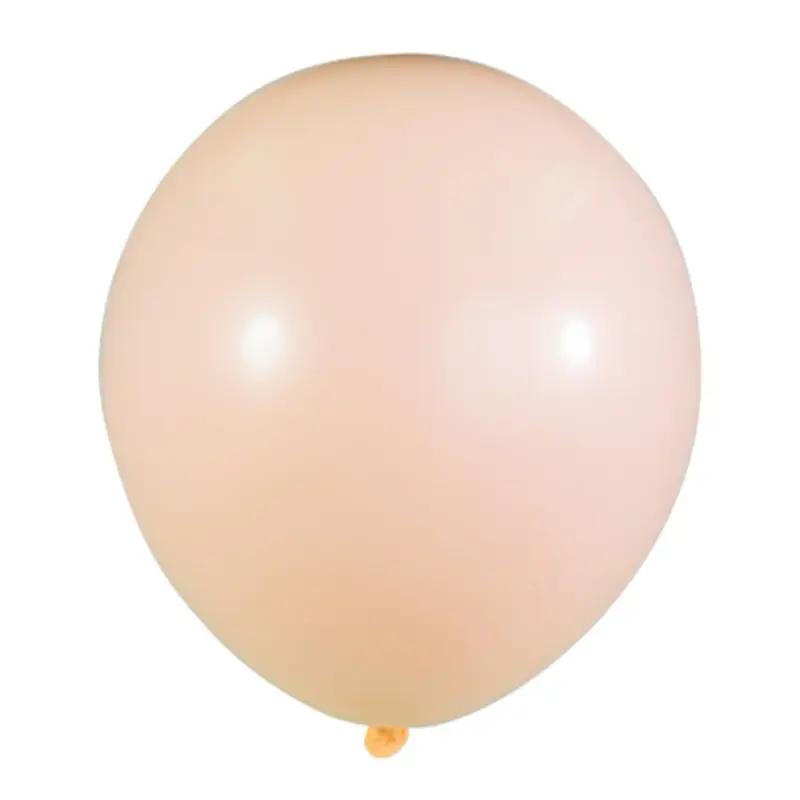 Macaron Latex Balloon 18 inch 10ct-Orange