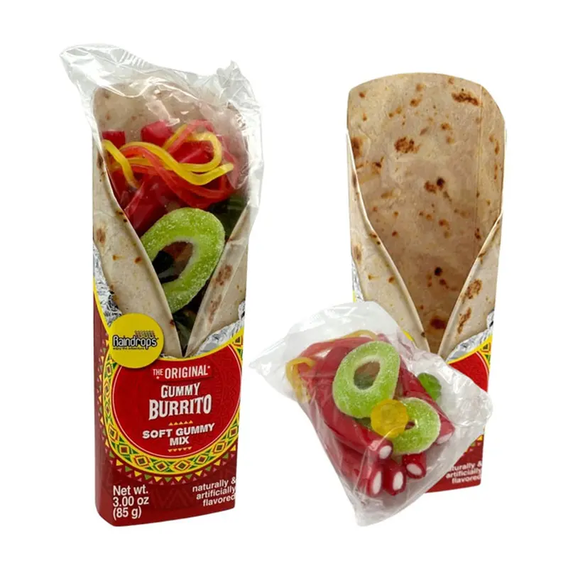 Raindrops Gummy Burrito | 3oz, 16ct, Box