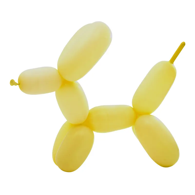 Twisting Balloon- Yellow 100ct