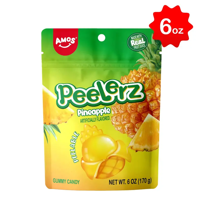 Amos Peelerz Gummy Pineapple 6Z