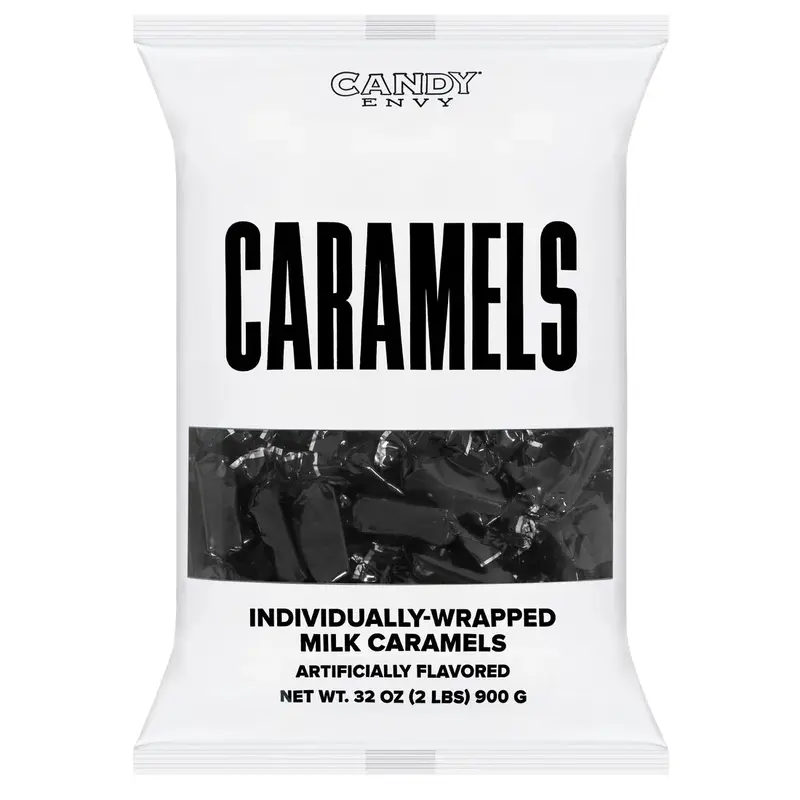 Candy Envy Caramel Foil Black | 2lb, Bag