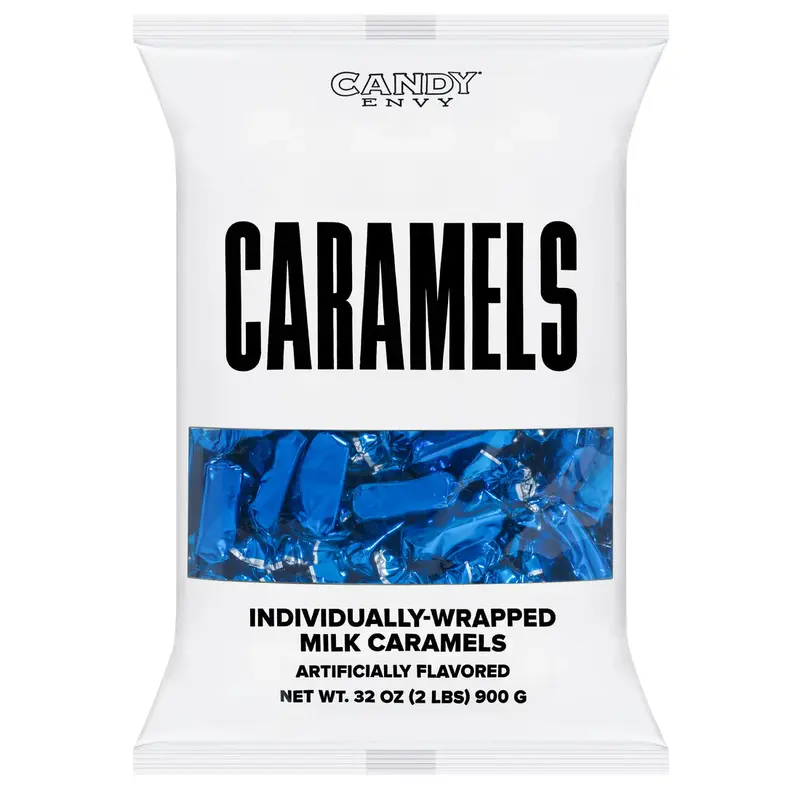 Candy Envy Caramel Foil Navy Blue | 2lb, Bag